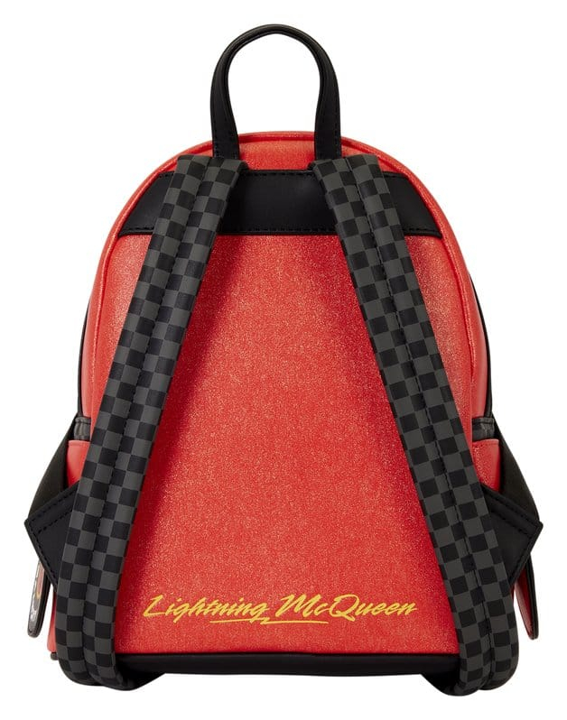 Cars by Loungefly Mini Backpack 20th Anniversary Lightning McQueen Metallic LightUp [2]