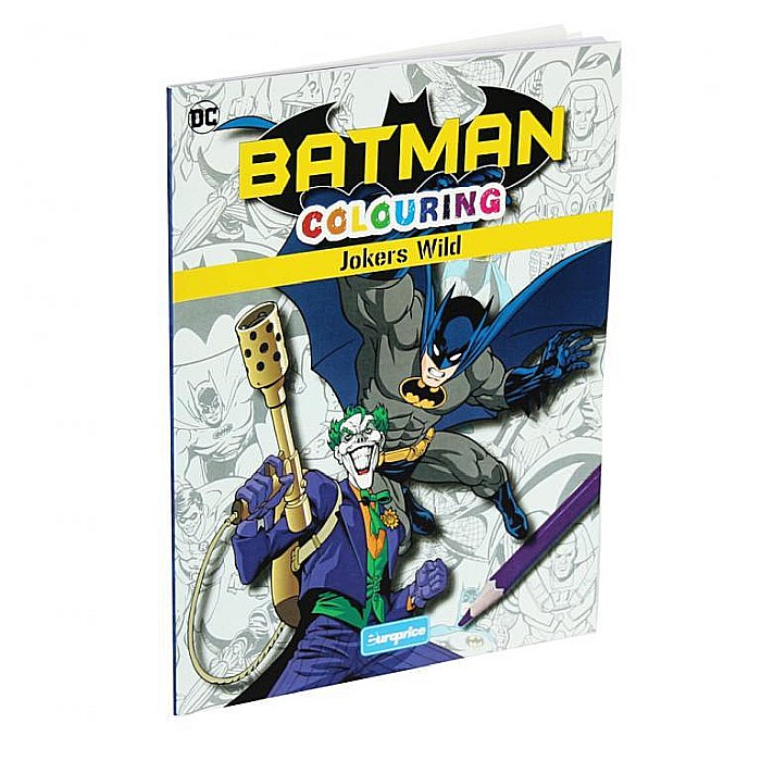 Carte de colorat Batman Jokers Wild Europrice [1]