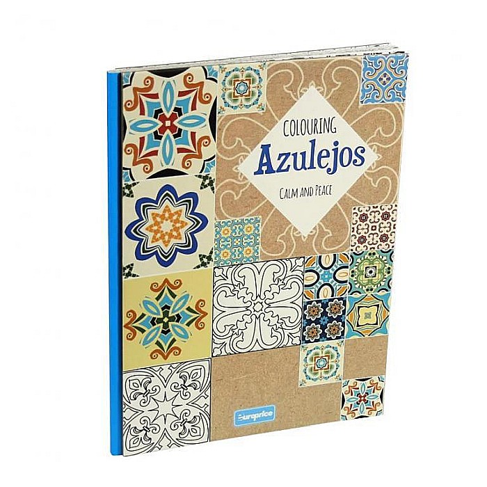 Carte de colorat Calm and Peace Azulejos [1]