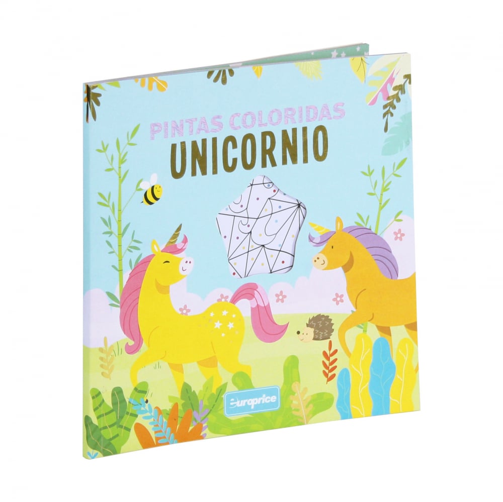 Carte de colorat Colorful Spots Unicorni [1]