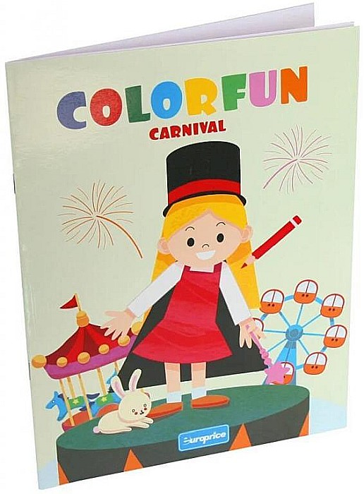 Carte de colorat Colorfun Carnival [1]
