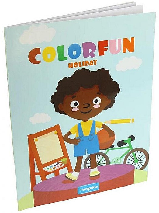 Carte de colorat Colorfun Holiday [1]
