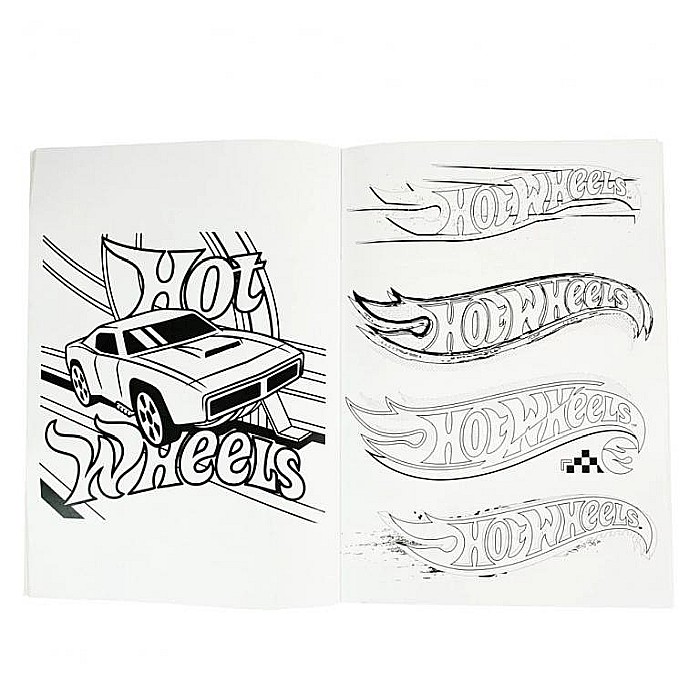 Carte de colorat Hot Wheels Racing Colours 3 [2]