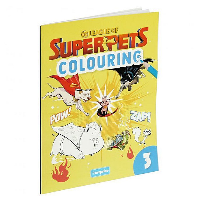 Carte de colorat Leagues of SuperPets 3 Europrice [1]