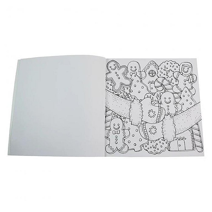 Carte de colorat Merry Christmas [2]