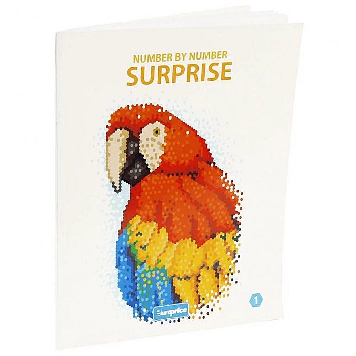 Carte de colorat pentru adulti Number by number Surprize 1 [1]