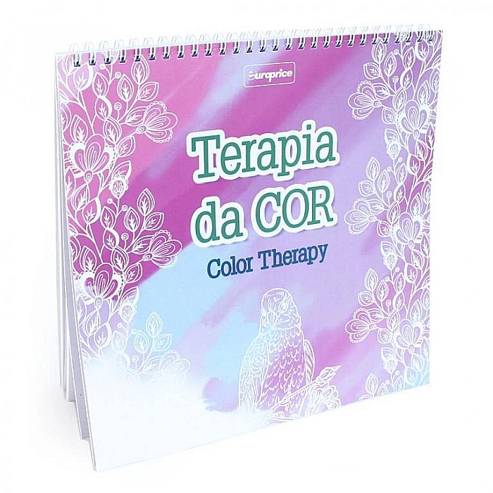 Carte de colorat pentru adulti Terapia de Cor [1]