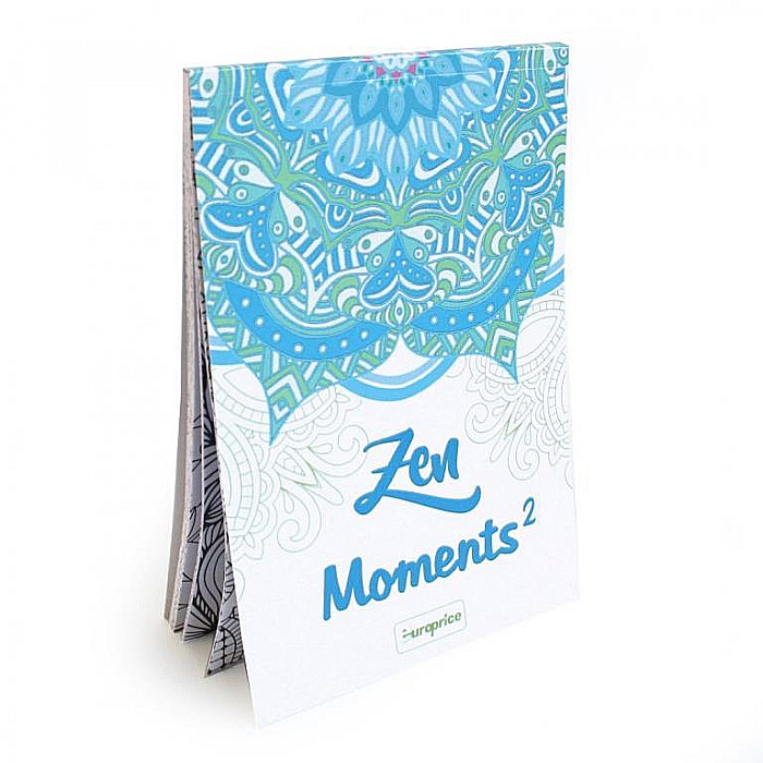 Carte de colorat pentru adulti Zen Moments 2 Europrice [1]