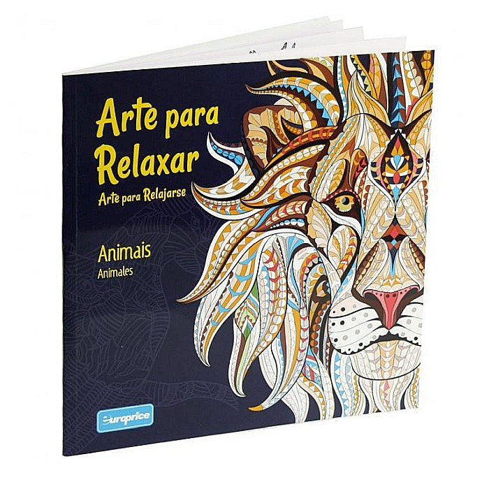 Carte de colorat Relaxare - Animale [1]