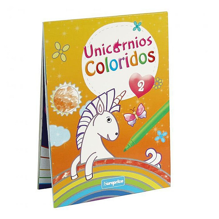 Carte de colorat Unicorni 2 [1]