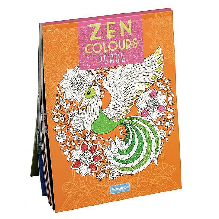 Carte de colorat ZEN - Peace [1]