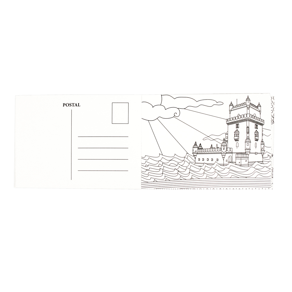 Carti postale de colorat Peisaje [2]