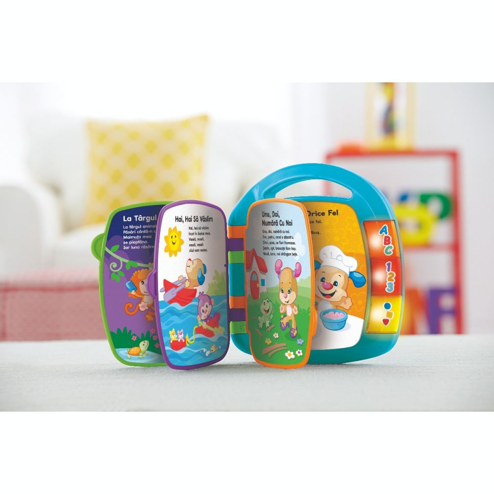 Carticica interactiva Fisher-Price Laugh and Learn romana [2]