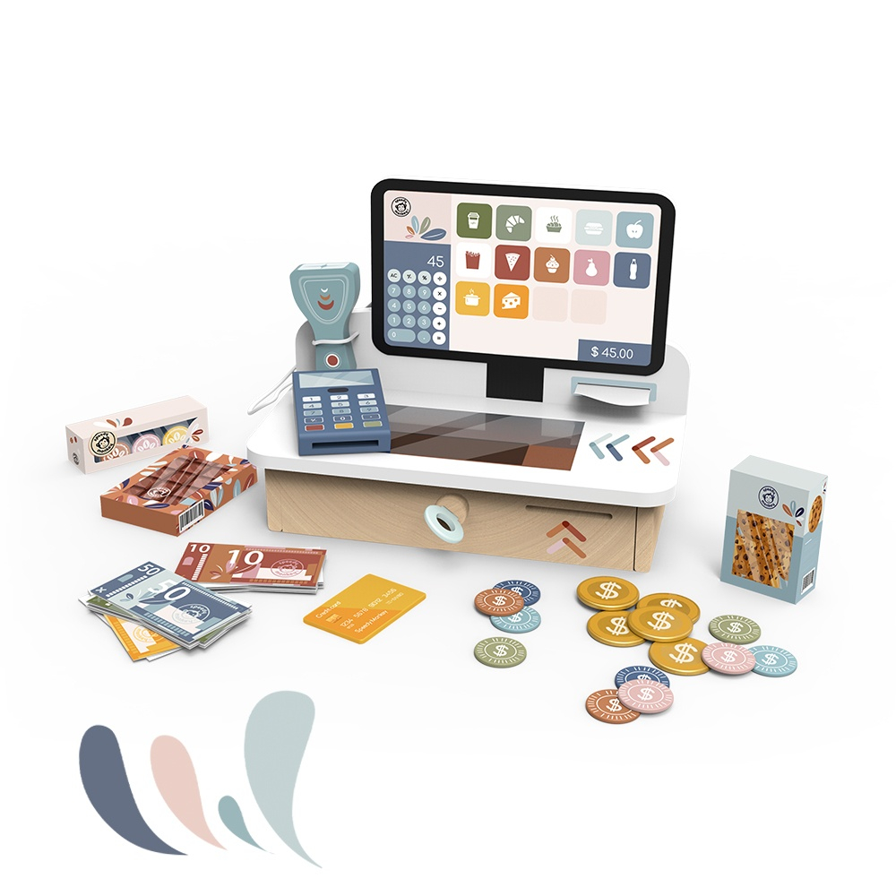 Casa de marcat din lemn, Speedy Monkey [1]