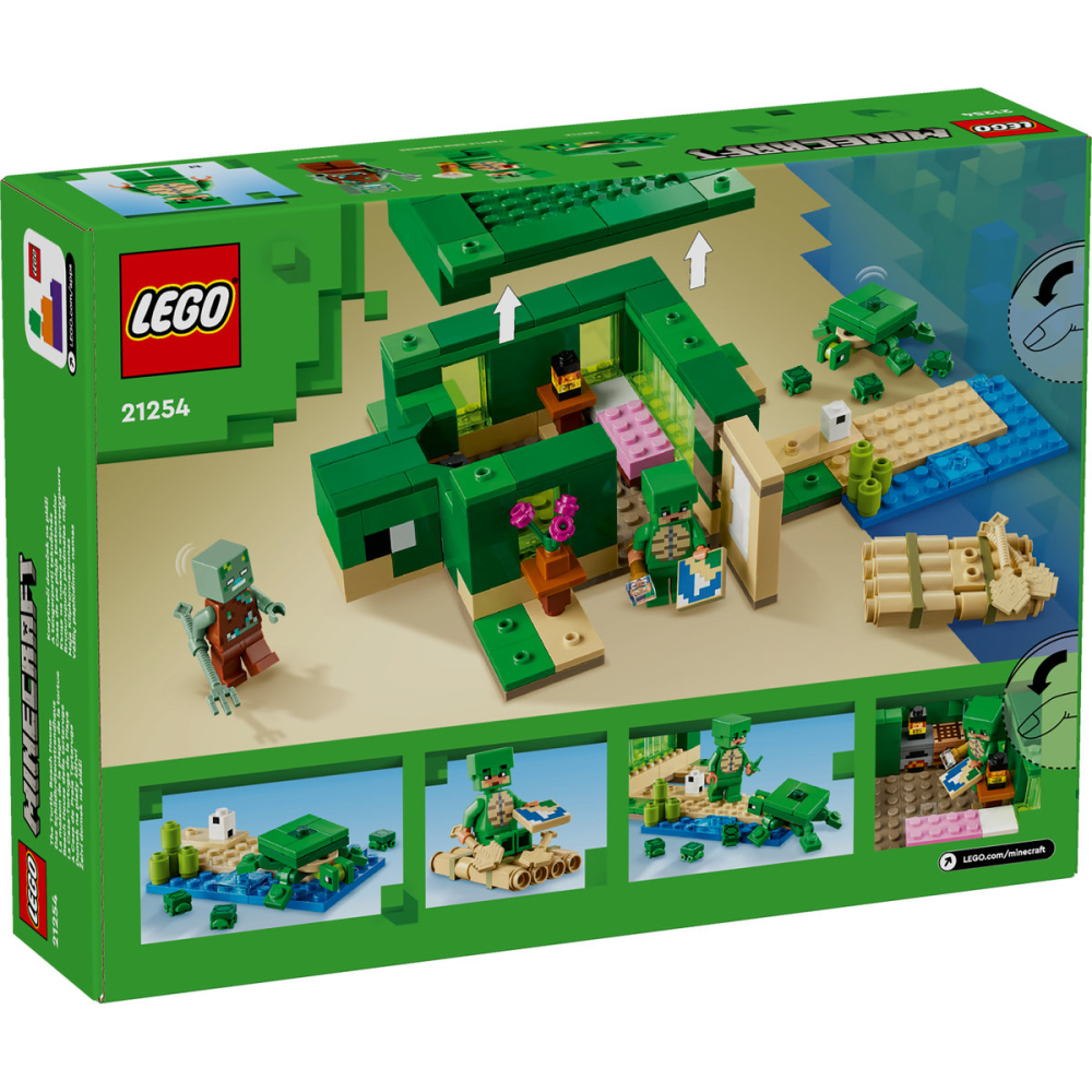 LEGO Minecraft Casa de pe plaja testoaselor 21254 [3]