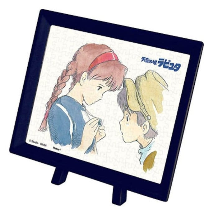 Castle in the Sky Puzzle and easel Sheeta & Pazu (150 Pieces) [2]