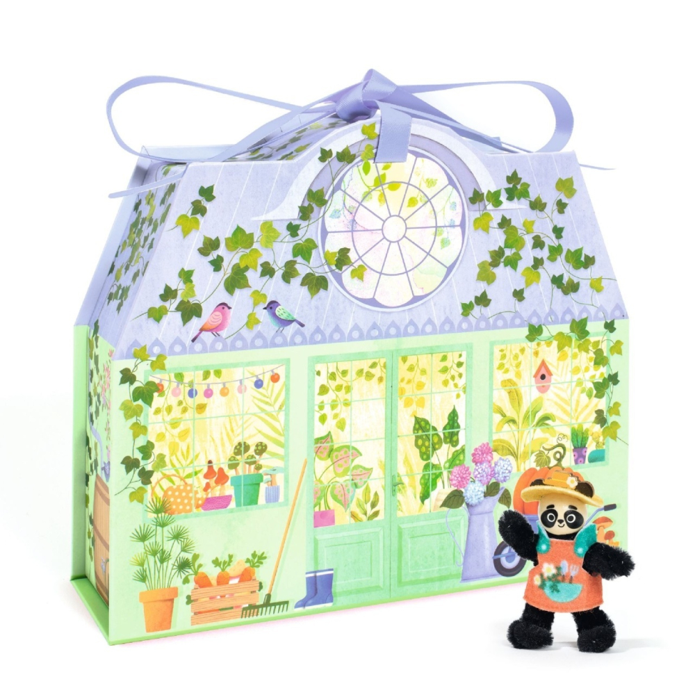 Casuta miniaturala de asamblat si colorat Olive , Djeco [2]