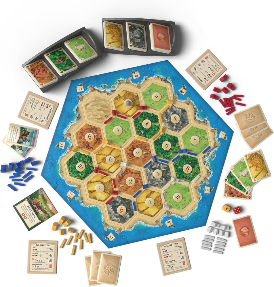 Catan 6th Edition Joc de societate strategie familie 3-4 jucatori [4]