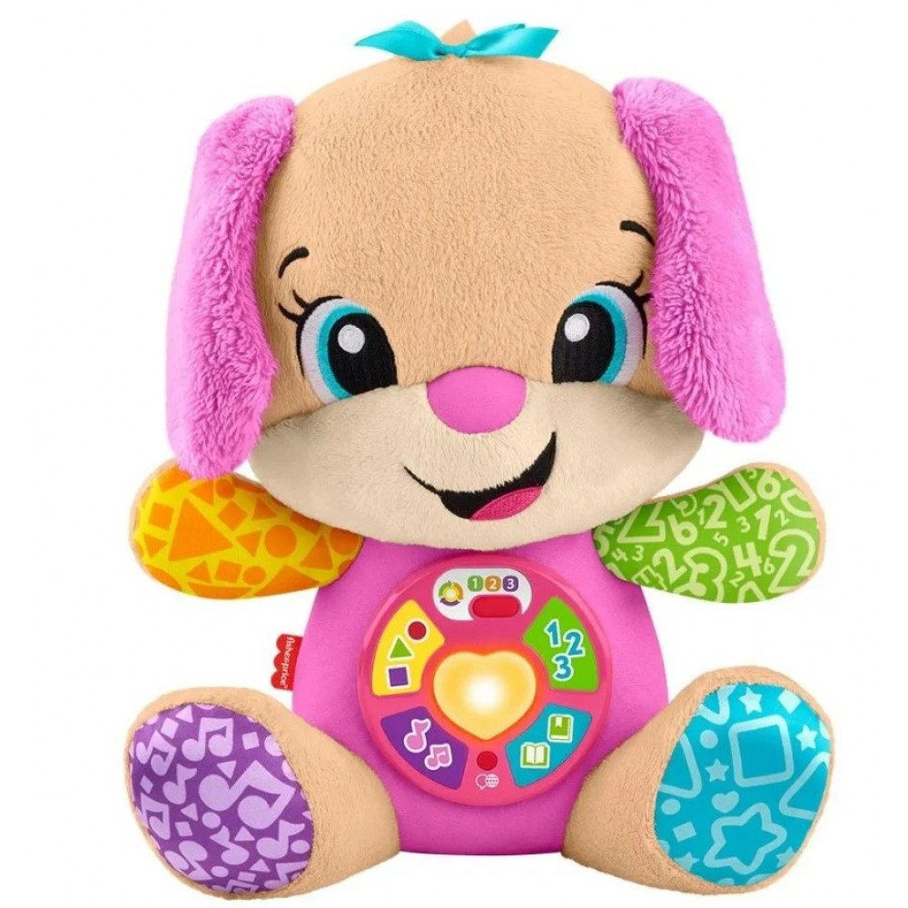 Catelusa interactiva Fisher-Price Rade si Invata romana [2]