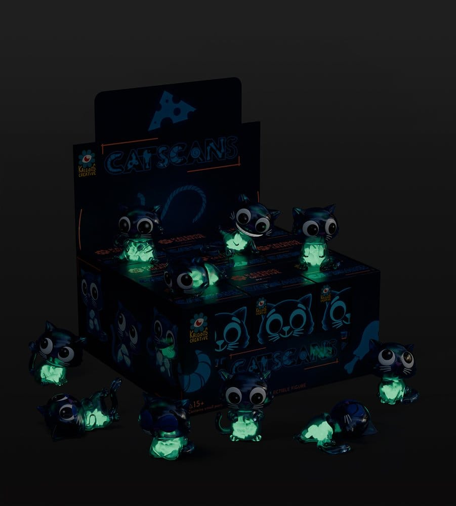 Cat Scans Mini Figures S1 6 cm Blind Box Display (9) [14]