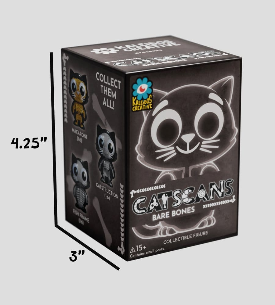 Catscans Mini Figures S2 Bare Bones 6 cm Blind Box Display (6) [8]