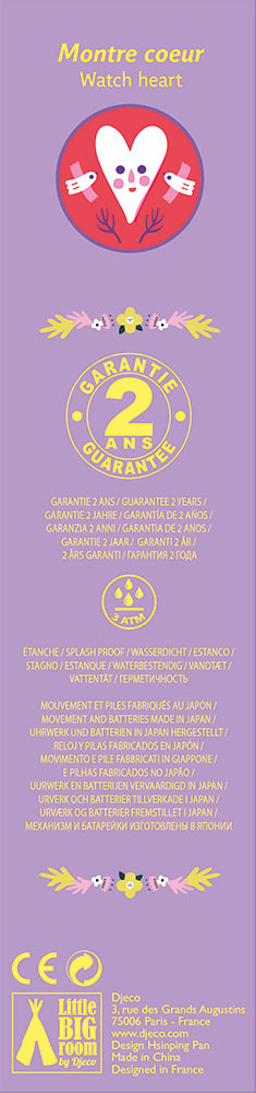 Ceas de mana Ritmul inimii, Djeco [4]