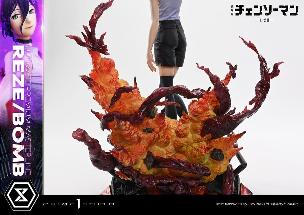 Chainsaw Man Ultimate Premium Masterline Series Statue 1/4 The Movie: Reze Arc REZE/BOMB 56 cm [13]