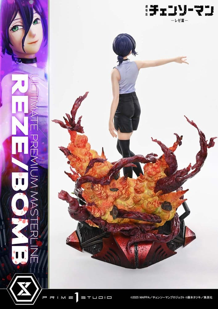 Chainsaw Man Ultimate Premium Masterline Series Statue 1/4 The Movie: Reze Arc REZE/BOMB 56 cm [7]