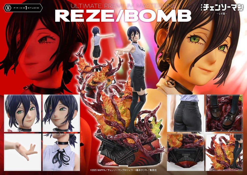 Chainsaw Man Ultimate Premium Masterline Series Statue 1/4 The Movie: Reze Arc REZE/BOMB 56 cm [5]