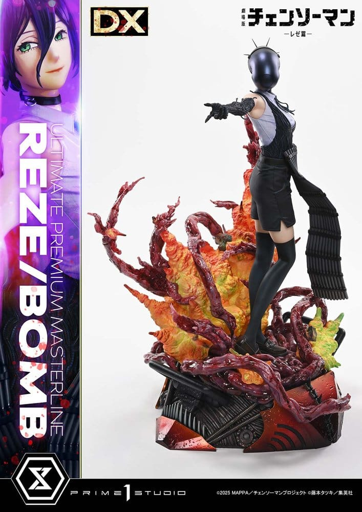 Chainsaw Man Ultimate Premium Masterline Series Statue 1/4 The Movie: Reze Arc REZE/BOMB DX Bonus Version 56 cm [16]