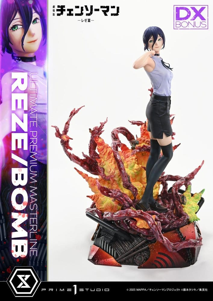 Chainsaw Man Ultimate Premium Masterline Series Statue 1/4 The Movie: Reze Arc REZE/BOMB DX Bonus Version 56 cm [25]