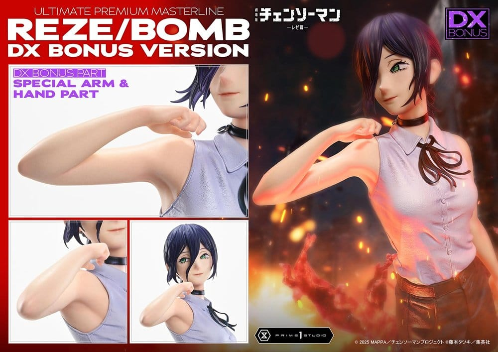Chainsaw Man Ultimate Premium Masterline Series Statue 1/4 The Movie: Reze Arc REZE/BOMB DX Bonus Version 56 cm [2]