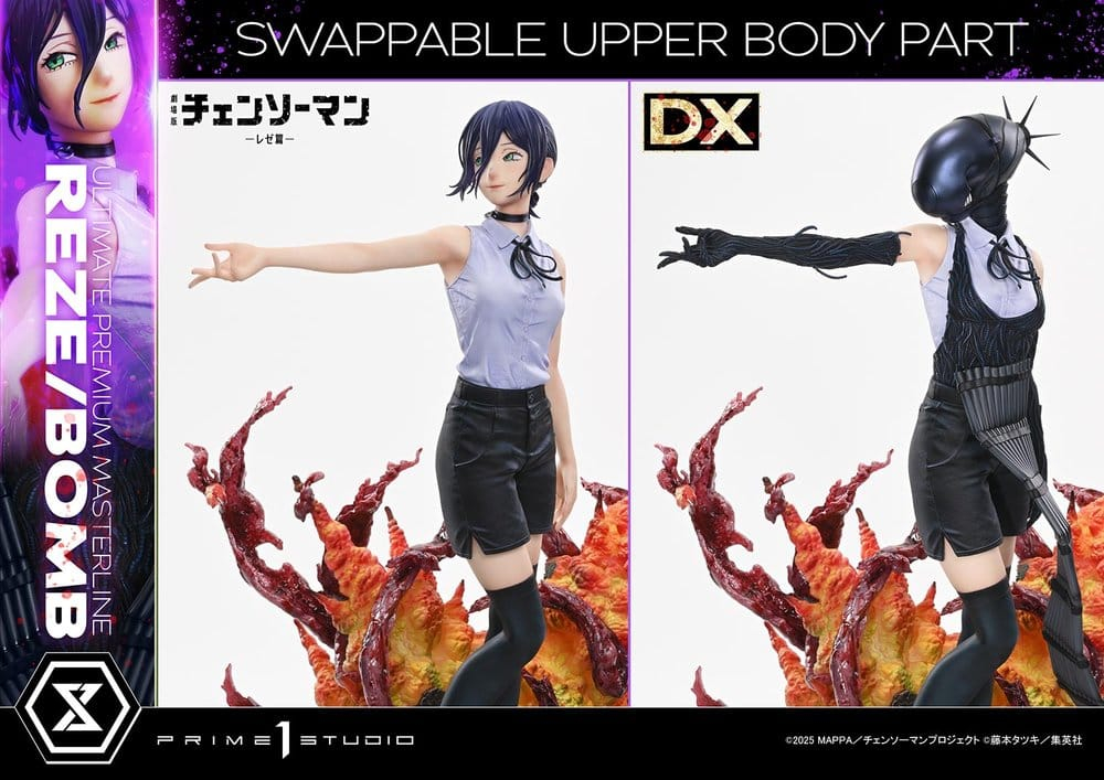 Chainsaw Man Ultimate Premium Masterline Series Statue 1/4 The Movie: Reze Arc REZE/BOMB DX Bonus Version 56 cm [4]