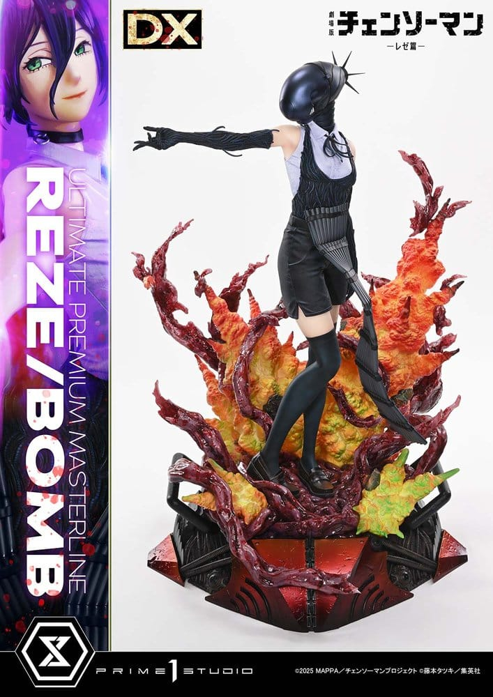 Chainsaw Man Ultimate Premium Masterline Series Statue 1/4 The Movie: Reze Arc REZE/BOMB DX Bonus Version 56 cm [6]