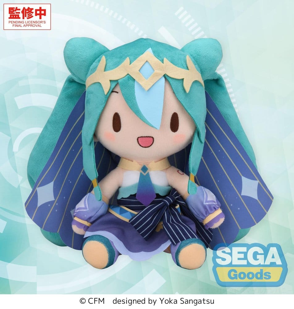 Character Vocal Series 01: Hatsune Miku fuwa petit M Plush Figure Hatsune Miku -Cosmic- [2]