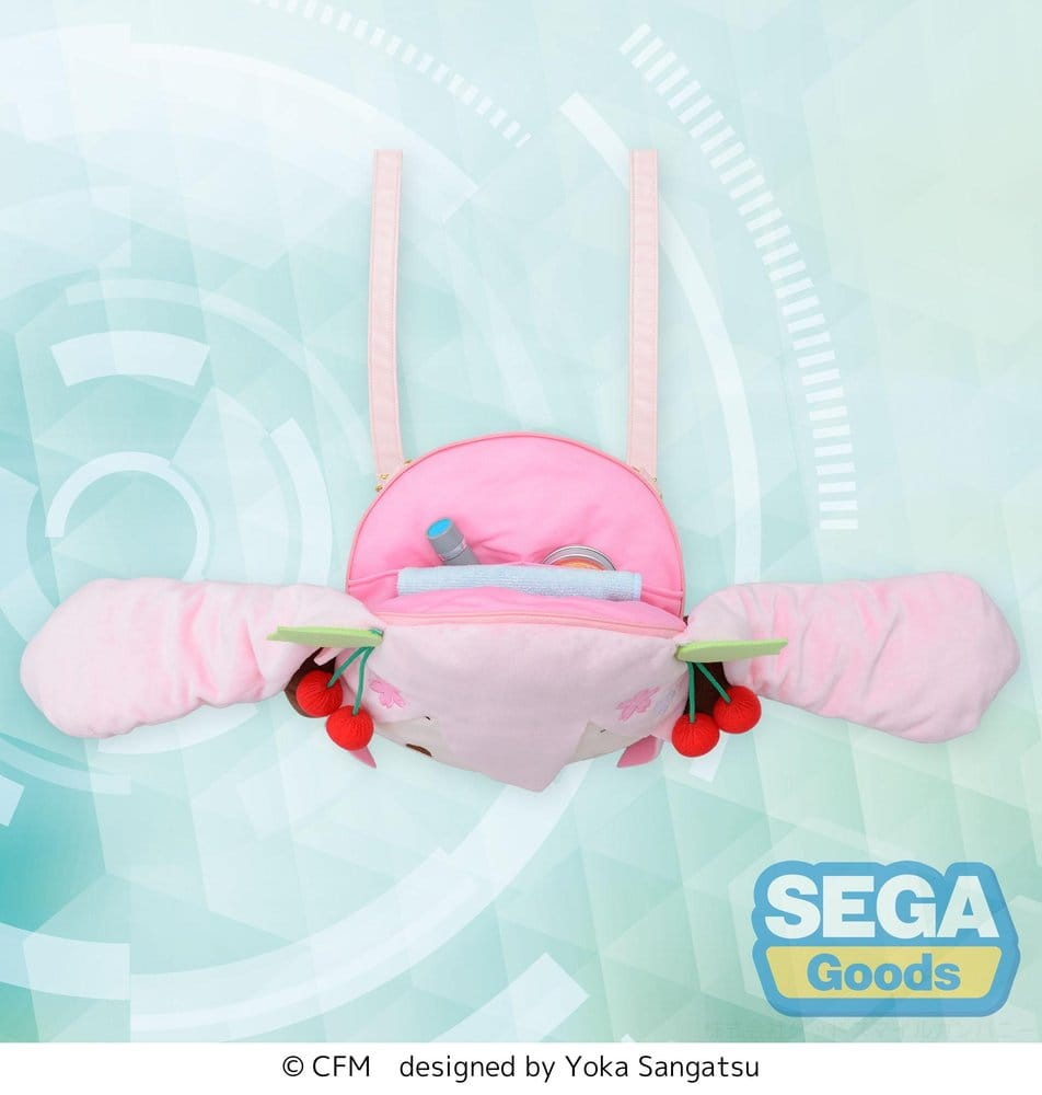 Character Vocal Series 01: Hatsune Miku fuwa petit Shoulder Bag Sakura Miku Face (M) [5]