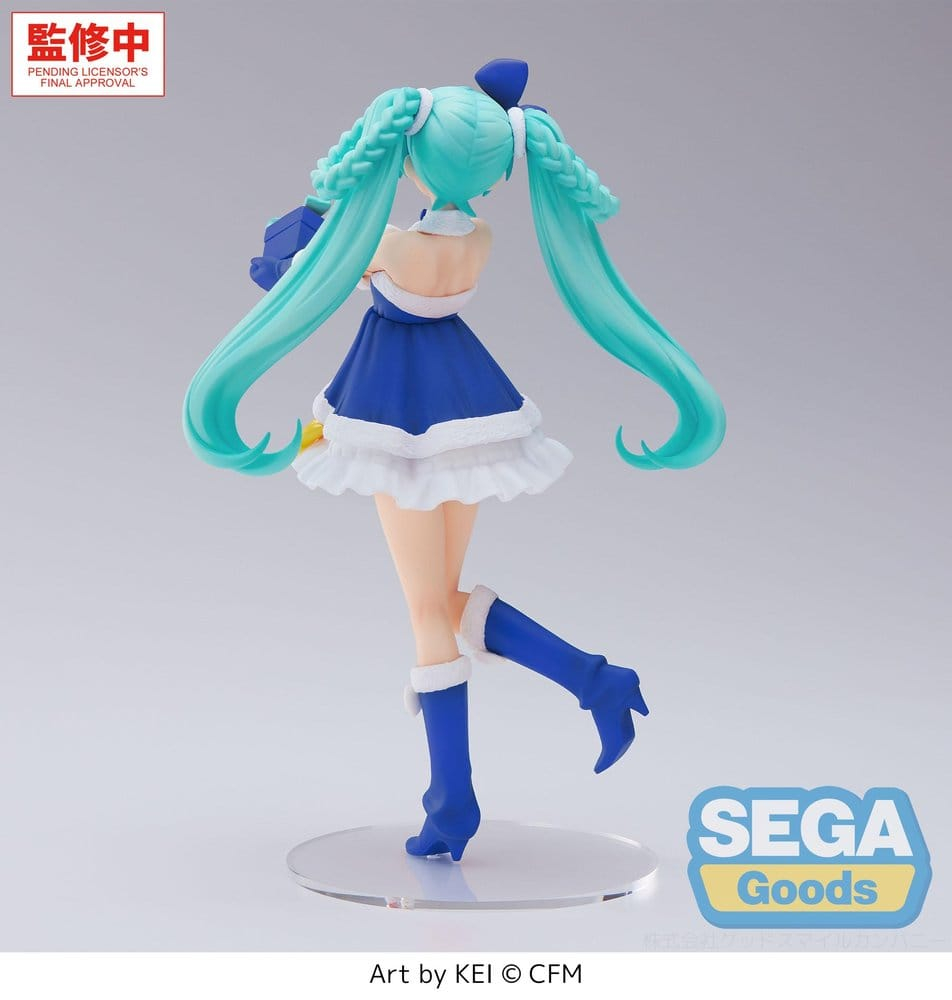 Character Vocal Series 01: Hatsune Miku High Premium PVC Figure Hatsune Miku Sapphire Christmas Ver. 21 cm [5]