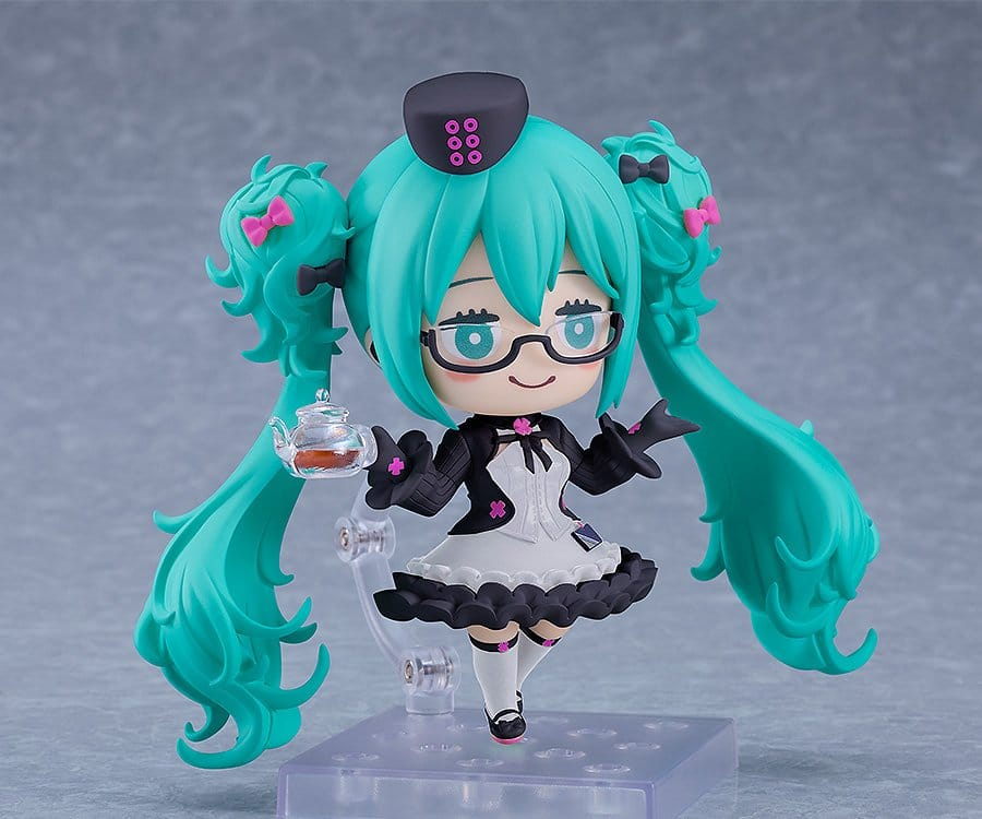 Character Vocal Series 01: Hatsune Miku Nendoroid Action Figure Hatsune Miku: Glasses x Café Ver. 10 cm [4]