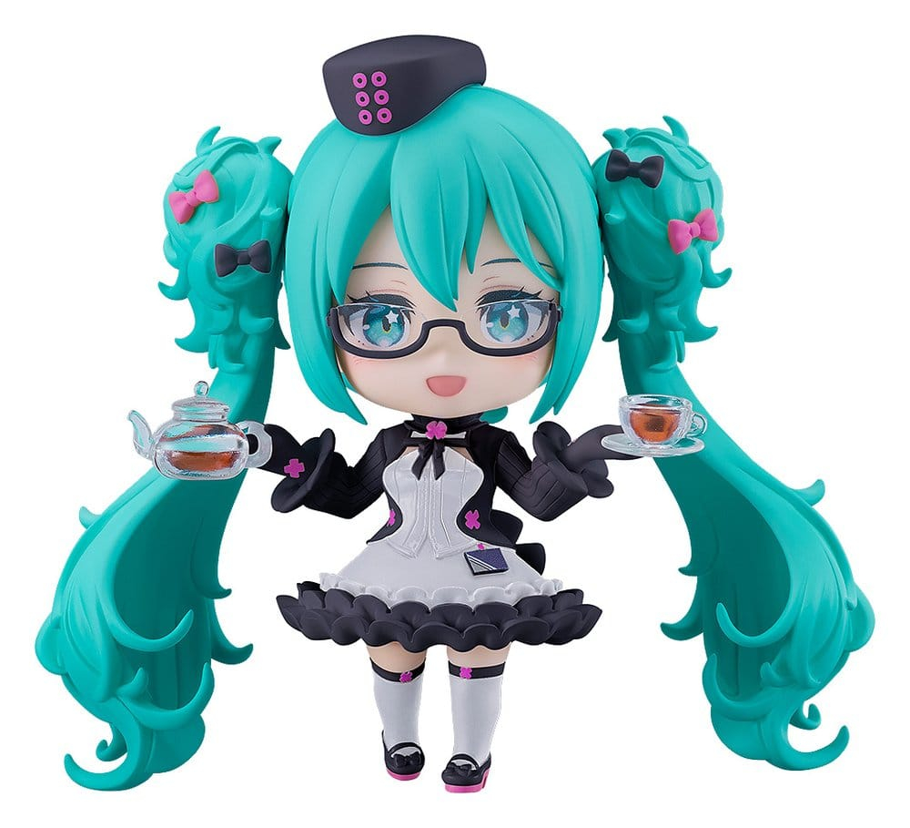 Character Vocal Series 01: Hatsune Miku Nendoroid Action Figure Hatsune Miku: Glasses x Café Ver. 10 cm [6]