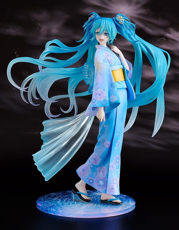 Character Vocal Series 01: Hatsune Miku PVC Figure 1/7 Music & Fire Works Ver. 23 cm [9]