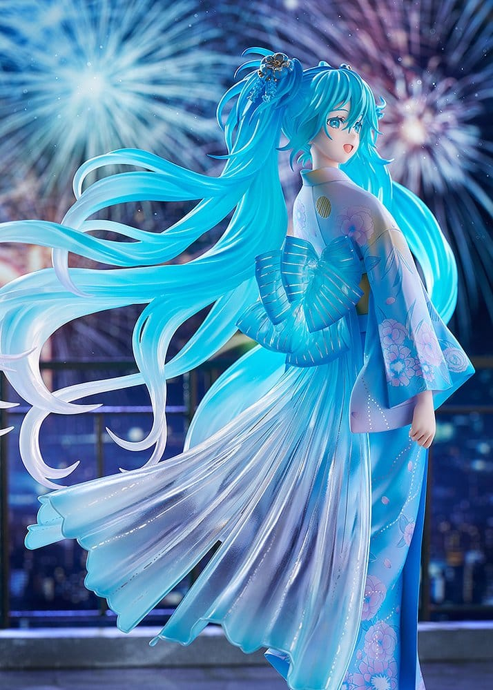Character Vocal Series 01: Hatsune Miku PVC Figure 1/7 Music & Fire Works Ver. 23 cm [3]