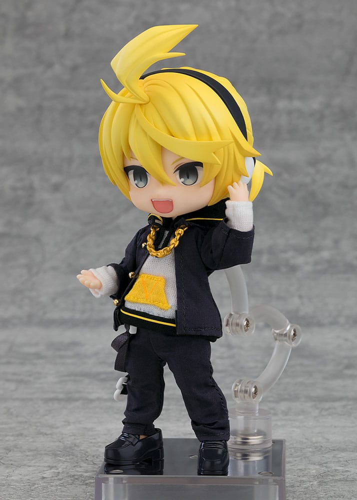 Character Vocal Series 02 Nendoroid Doll Action Figure Kagamine Len Bring it on Ver. 14 cm [3]