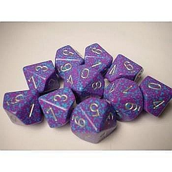 Chessex Speckled Polyhedral Ten d10 Set - Silver Tetra [1]