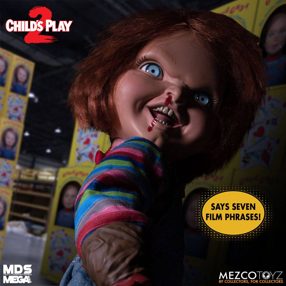 Child's Play 2 Designer Series Talking Menacing Chucky 38 cm [6]