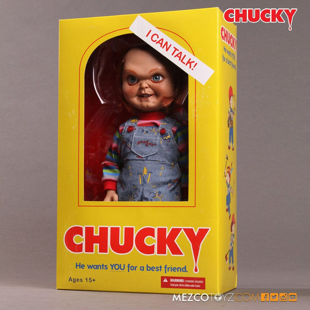 Child's Play Talking Sneering Chucky 38 cm [10]