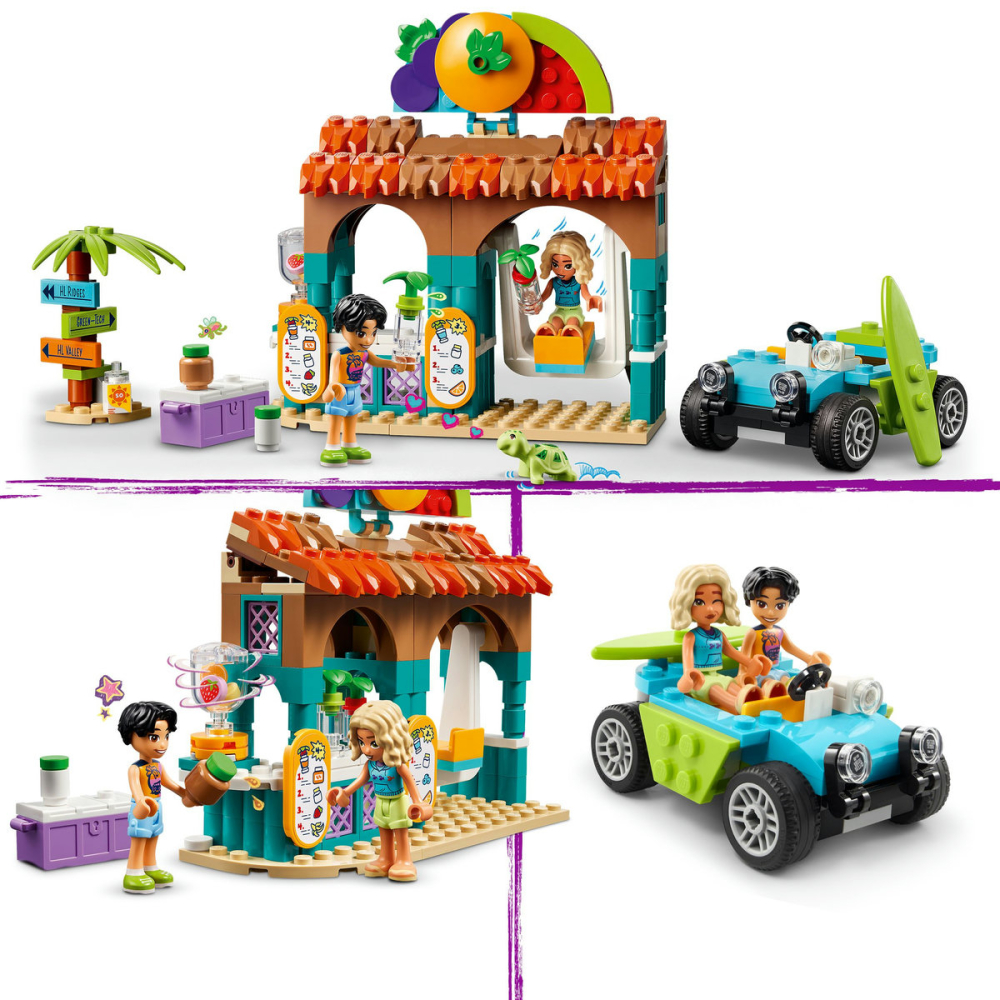 LEGO Friends Chiosc de smoothie-uri pe plaja 42625 [8]