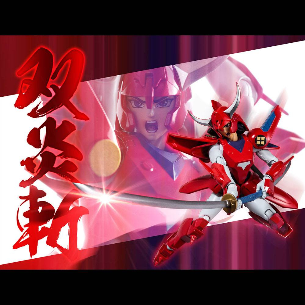 Chou-Dan-Kadou Yoroiden-Samurai Troopers Action Figure Rekka no Ryo 16 cm [11]