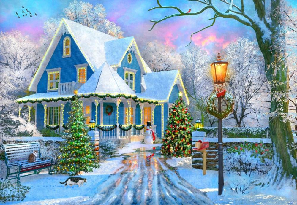 Christmas at Home – Puzzle 500 piese [2]