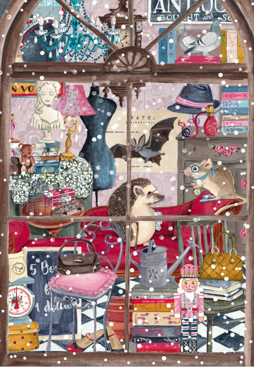 Christmas Bookshop – Puzzle 1000 piese [2]