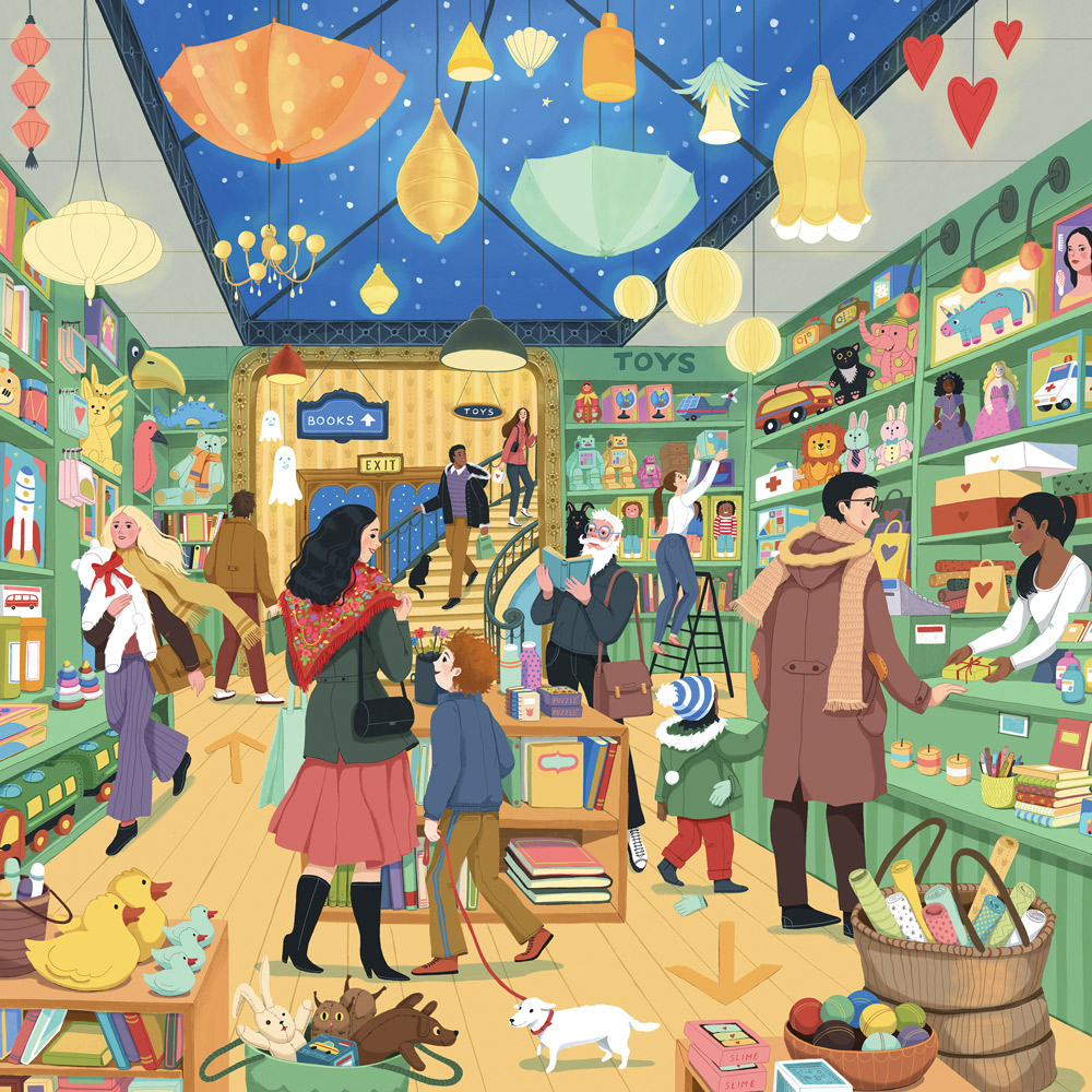 Christmas Shopping – Puzzle 1000 piese [2]